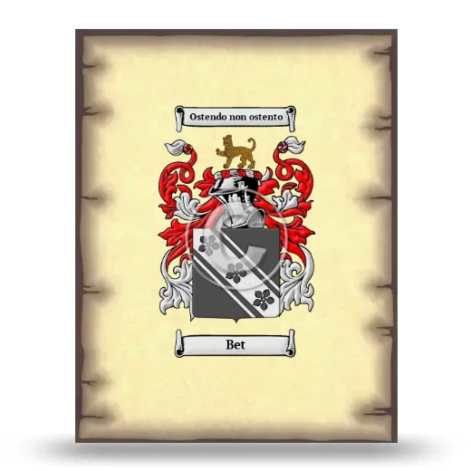 Bet Coat of Arms Print