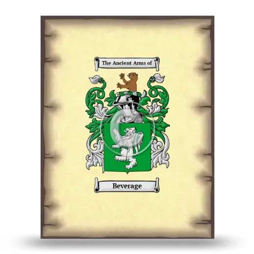 Beverage Coat of Arms Print