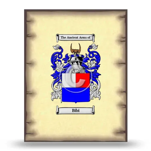 Bibi Coat of Arms Print