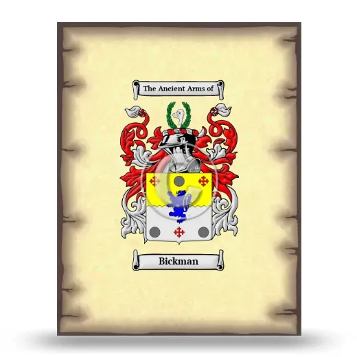 Bickman Coat of Arms Print