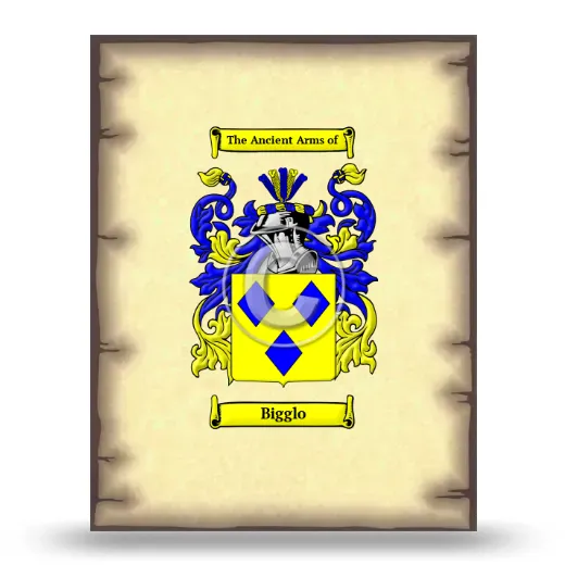Bigglo Coat of Arms Print