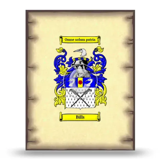 Bills Coat of Arms Print