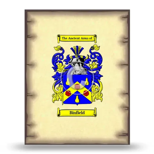 Binfield Coat of Arms Print