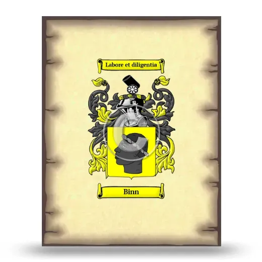 Binn Coat of Arms Print