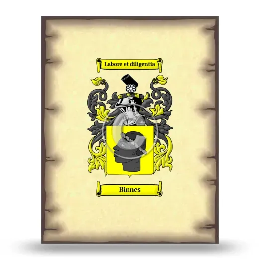 Binnes Coat of Arms Print