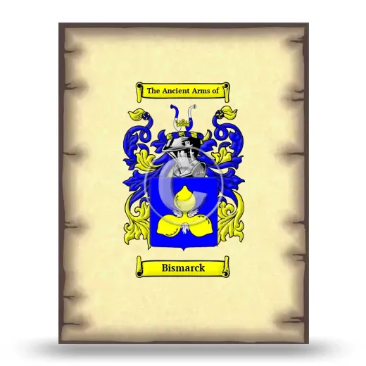 Bismarck Coat of Arms Print