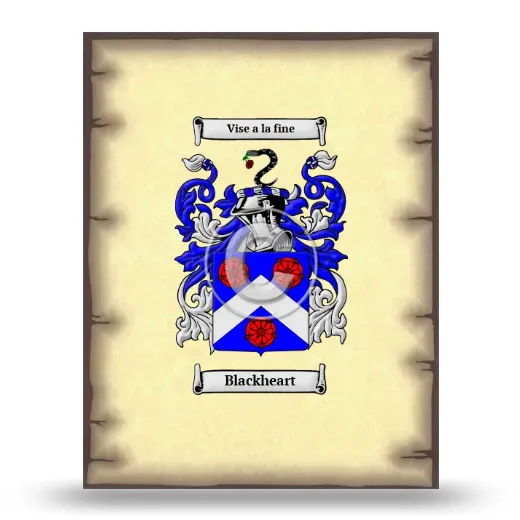 Blackheart Coat of Arms Print