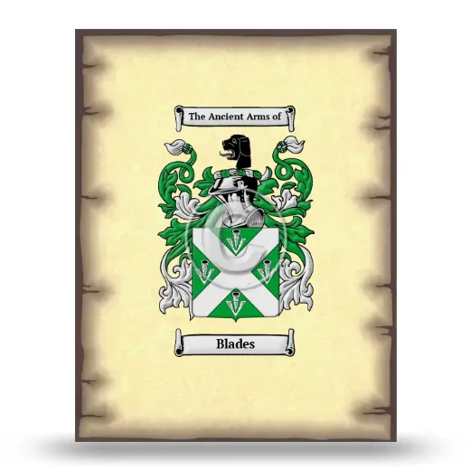Blades Coat of Arms Print