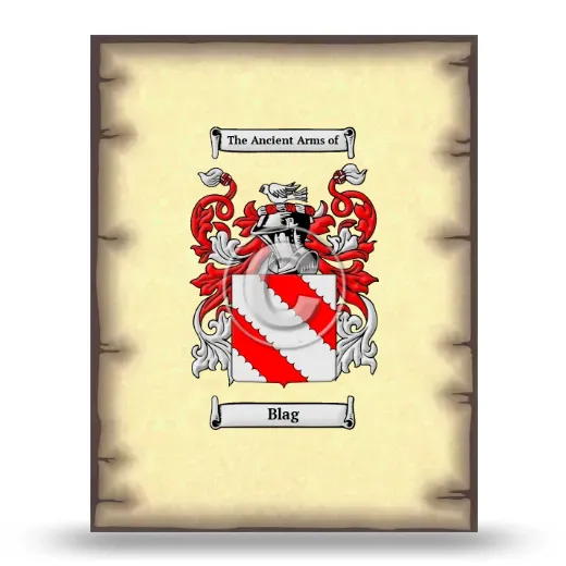 Blag Coat of Arms Print