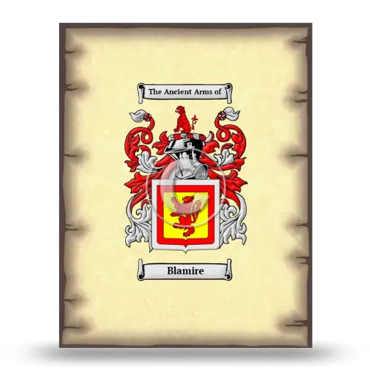 Blamire Coat of Arms Print