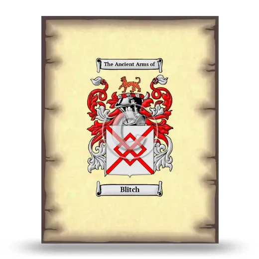 Blitch Coat of Arms Print
