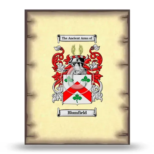 Blumfield Coat of Arms Print