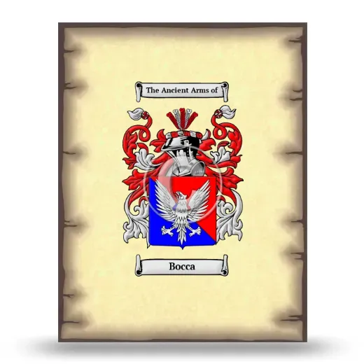 Bocca Coat of Arms Print