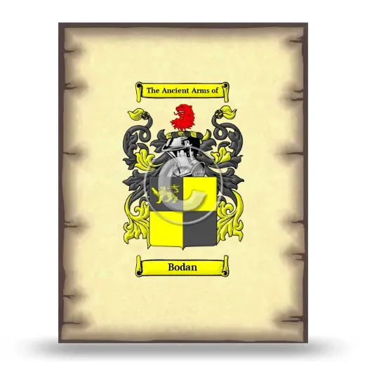 Bodan Coat of Arms Print