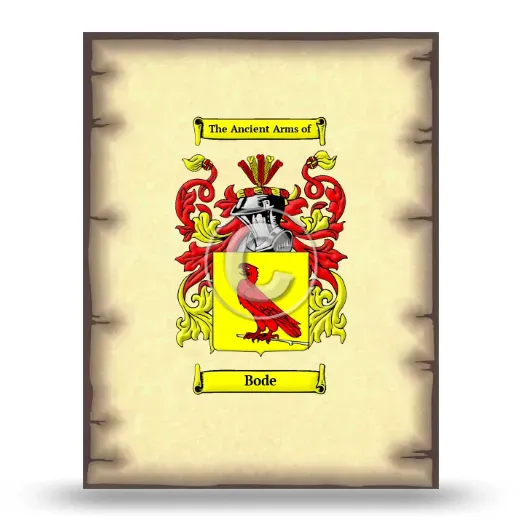 Bode Coat of Arms Print