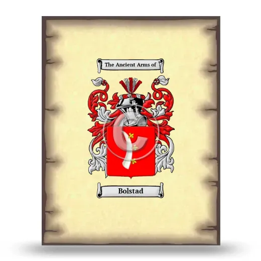 Bolstad Coat of Arms Print