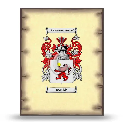 Bomble Coat of Arms Print