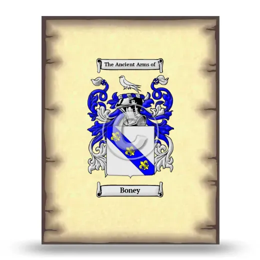Boney Coat of Arms Print