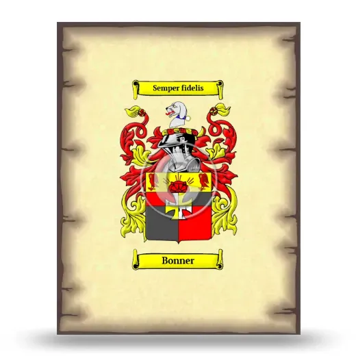 Bonner Coat of Arms Print