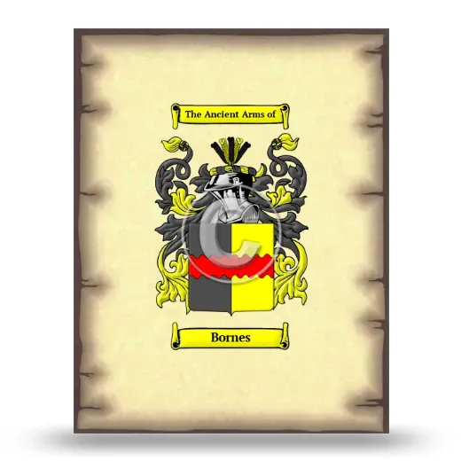Bornes Coat of Arms Print