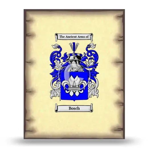 Bosch Coat of Arms Print