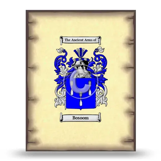 Bosoom Coat of Arms Print