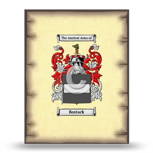 Bostack Coat of Arms Print