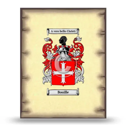 Bouille Coat of Arms Print