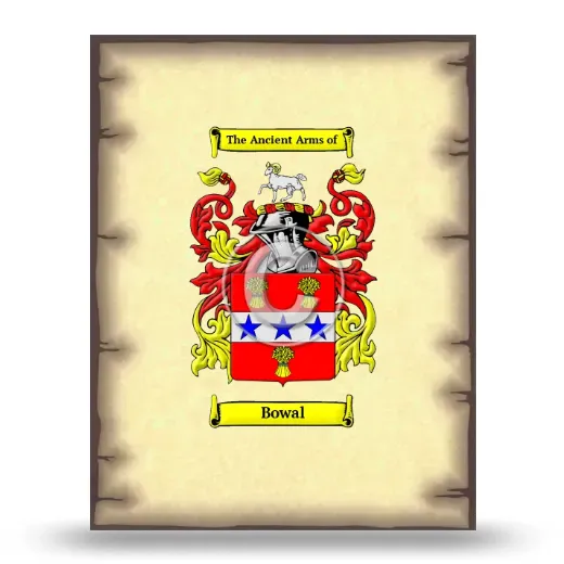 Bowal Coat of Arms Print