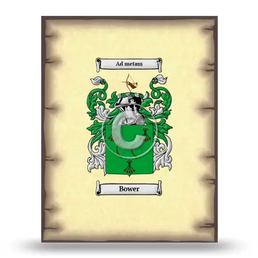 Bower Coat of Arms Print