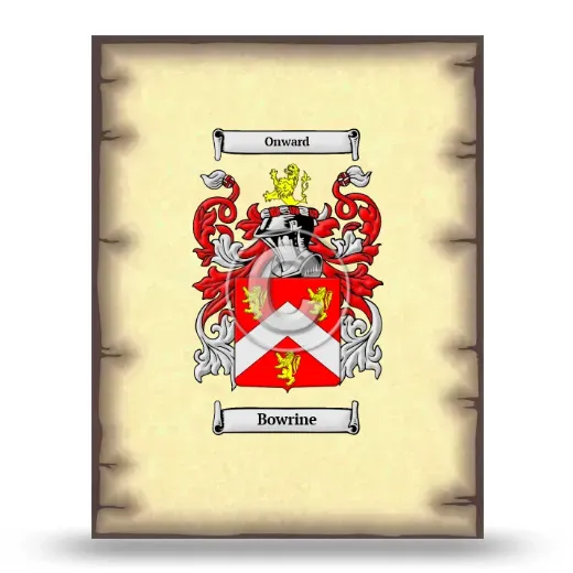 Bowrine Coat of Arms Print