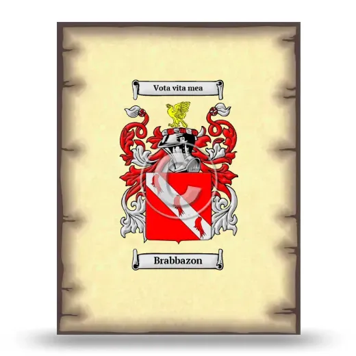 Brabbazon Coat of Arms Print