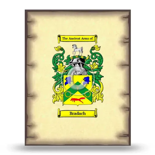 Bradach Coat of Arms Print