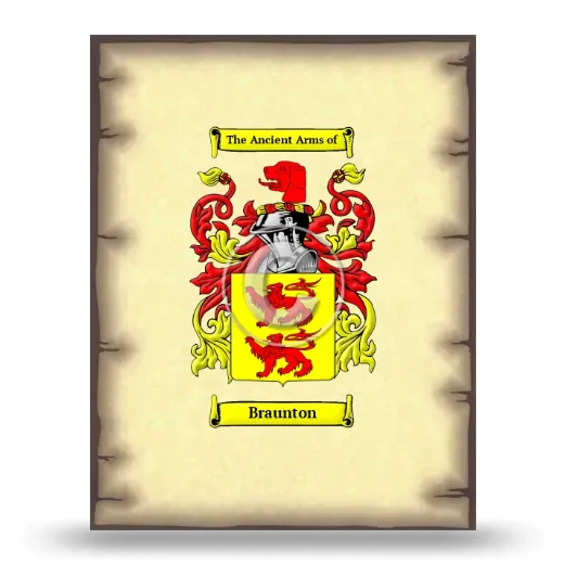 Braunton Coat of Arms Print
