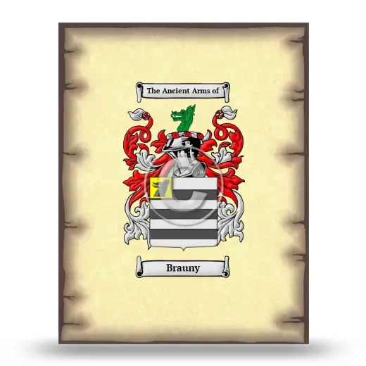 Brauny Coat of Arms Print