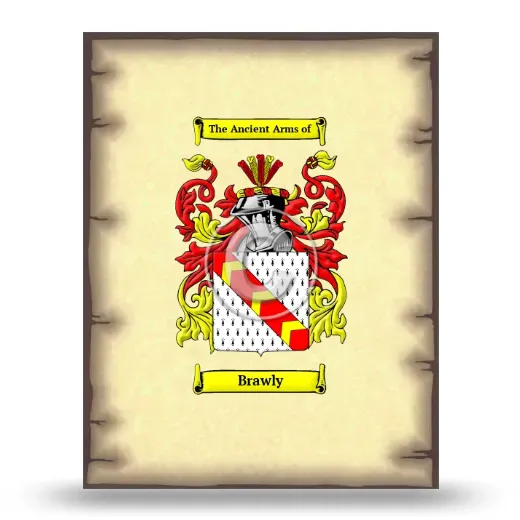 Brawly Coat of Arms Print