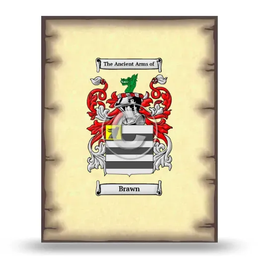 Brawn Coat of Arms Print