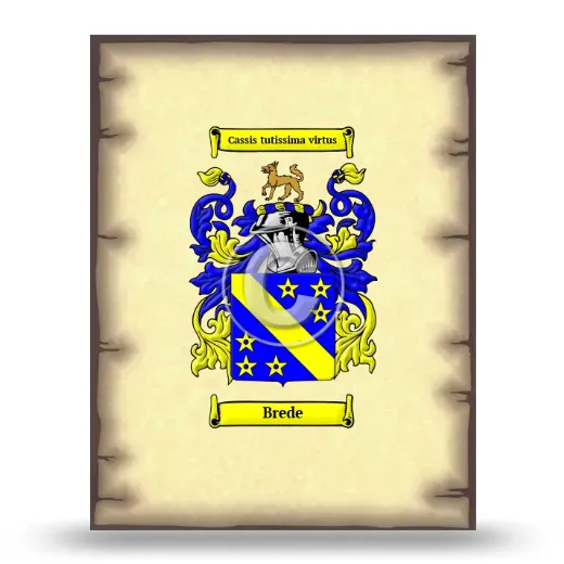 Brede Coat of Arms Print
