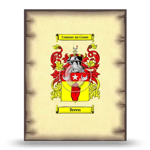 Breen Coat of Arms Print