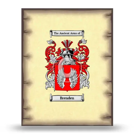 Brenden Coat of Arms Print
