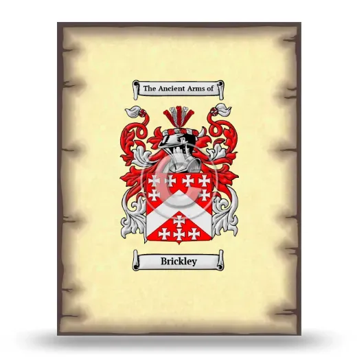 Brickley Coat of Arms Print