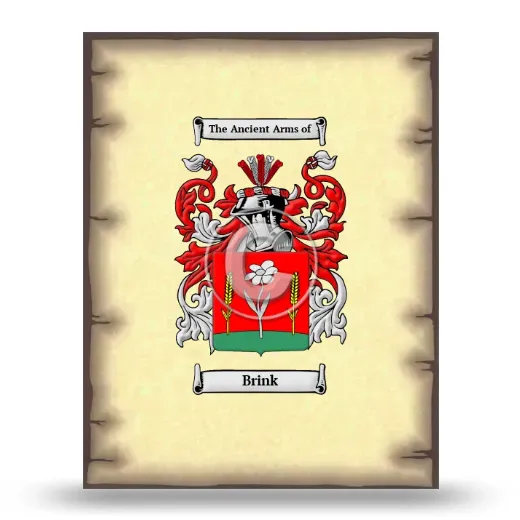 Brink Coat of Arms Print