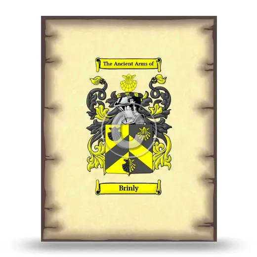 Brinly Coat of Arms Print