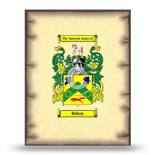Britox Coat of Arms Print
