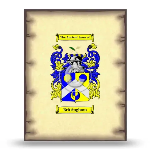 Brittingham Coat of Arms Print