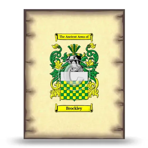 Brockley Coat of Arms Print