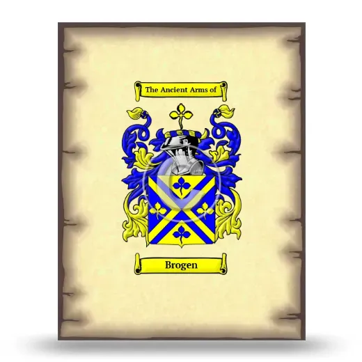Brogen Coat of Arms Print