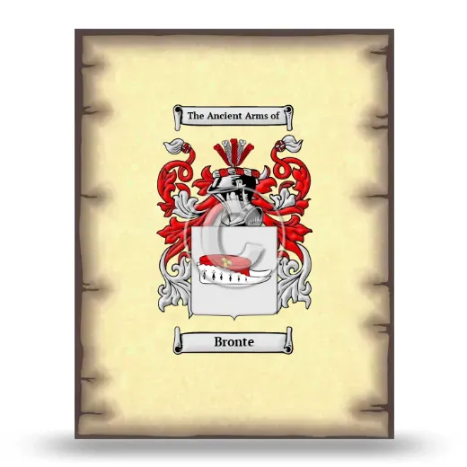 Bronte Coat of Arms Print