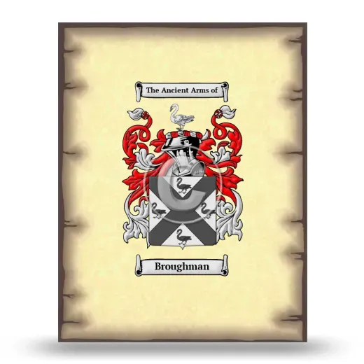 Broughman Coat of Arms Print
