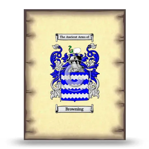 Browning Coat of Arms Print